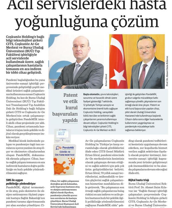 Acil Servislerdeki Yoğunluğa Çözüm